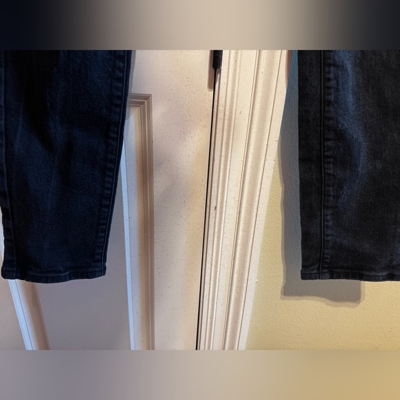 Pacsun Women’s Skinny Black Distressed Jeans Sz Waist 29 Length 30 - Picture 4 of 12